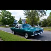 1968 Plymouth Barracuda, Green, Coupe, excellent condition.