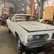 1968 Plymouth Barracuda White