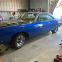 1968 Plymouth Satellite Coupe Blue RWD Automatic