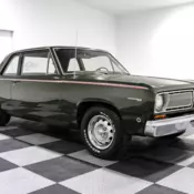 1968 Plymouth Valiant  48136 Miles Green Coupe 225 Slant Six A904 Tran