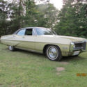 1968 pontiac bonneville brougham 18,000 mile garage kept car