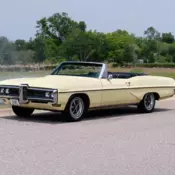 1968 Pontiac  Catalina  Venture Convertible, 428, 4 Speed, Air Conditionin Candl