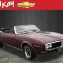 1968 Pontiac Firebird CONVERTIBLE 29878 Miles Flambeau Burgundy Not Specified  N