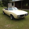 1968 Pontiac Firebird Convertible (350 cu in; manual 3 speed)