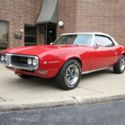 1968 Pontiac Firebird Convertible Overhead Cam Automatic Solar Red 1967 1969