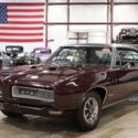 1968 Pontiac GTO  5424 Miles Flambeau Burgundy Coupe 455ci V8 4 Speed Manual
