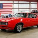 1968 Pontiac GTO  60296 Miles Solar Red Coupe 400ci V8 Automatic