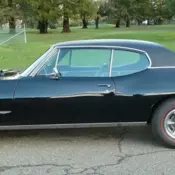 1968 Pontiac GTO Black/Black/Black