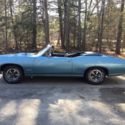 1968 Pontiac GTO Convertible Alpine Blue / Black