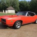 1968 Pontiac GTO Convertible Orange RWD Automatic