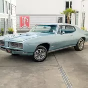 1968 Pontiac GTO Hardtop Coupe 1040 Miles Nordic Blue
