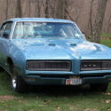 1968 Pontiac GTO, Matching Numbers, Aleutian Blue, Factory A/C, PHS