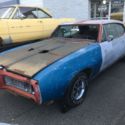 1968 PONTIAC GTO RESTORATION PROJECT PHS DOCUMENTED BARN FIND SOLAR RED 400