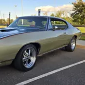 1968 Pontiac Le Mans Coupe Green