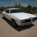 1968 PONTIAC LE MANS LEMANS 350 2 DR HARDTOP COUPE WHITE 4 sp RUNNING CONDITION!