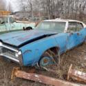 1968 Pontiac Lemans  Blue White