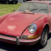 1968 Porsche 911 Coupe Red