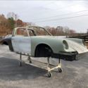 1968 Porsche 911 Soft Window Targa Project Car Light Ivory w/ COA Body Work Done