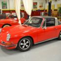 1968 Porsche 911L  49626 Miles Red Targa Flat 6 5 Speed