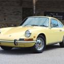 1968 Porsche 912 38,359 Miles Champagne Yellow Coupe Rust Free Original Floors