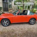 1968 Porsche 912 Convertible Orange RWD Manual Targa
