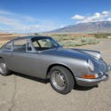 1968 Porsche 912 coupe; Beautiful car, silver with black interior