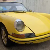 1968 Porsche 912 Coupe Yellow