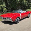 1968 RARE 442 CONVERTIBLE 400 FACTORY 4SPD SOLID CAR BEAUTIFUL SCARLET AND WHITE