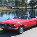 1968 Red Ford Mustang Convertible - Lucy