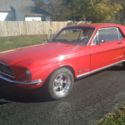 1968 Red (New Paint) Mustang Coupe