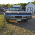 1968 Riviera Flat Black minimal rust runs and drives new tires good chrome