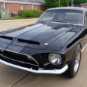 1968 SHELBY G.T.350 &quot;RAVEN BLACK&quot; RED INTERIOR VERY NICE UNDERSIDE AMAZING CAR!!