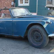 1968 Triumph TR250 All Original For Restoration. Clear / Clean Title !!