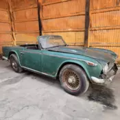 1968 Triumph TR250 Convertible Green
