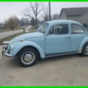 1968 Volkswagen Beetle 4-Cyl Eng 4-Speed Manual 86000 Miles Horse Hair Seats