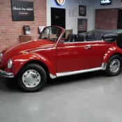 1968 Volkswagen Beetle 60715 Miles Royal Red Convertible 1600 cc 4 Speed