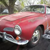 1968 VOLKSWAGEN KARMANN GHIA AIR CONDITION PROJECT DELIVERY POSSIBLE