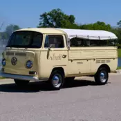 1968 Volkswagen Transporter Single Cab Bay Window Yellow