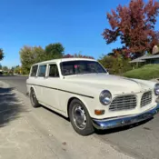 1968 Volvo 122 S White RWD Manual 220 estate