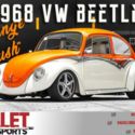 1968 VW Beetle &#034;Orange Crush&#034;, Ice Cold A/C, 1800cc 4-Speed Manual, Custom Paint