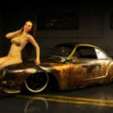 1968 VW Karmann Ghia Custom Rat Rod from Gas Monkey Garage, Fast N Loud Porsche