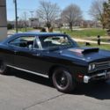 1969 1/2 A12 black road runner 440 six barrel automatic