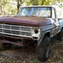 1969 1971 FORD F-100 F-250 F250 4X4 390 auto 4wd solid highboy project