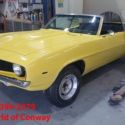 1969 69 Chevrolet Camaro Convertible 68 67 327 Numbers Matching
