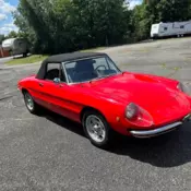 1969 Alfa Romeo Spider Duetto Boat Tail 1750cc Engine 5-Speed Transmission Mint