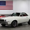 1969 AMC AMX  48209 Miles White Coupe 390 V8 Automatic