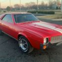 1969 AMC AMX - Red 390 Go-Package 4 Speed Manual - One Owner - Numbers Matching