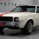 1969 AMC/AMX White! 390CI V-8, 4-SPEED, Restored, Texas!!