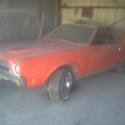 1969 AMX 390 4SPD BARN FIND PROJECT AMC ORIGINAL AMERICAN MOTORS 69