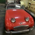 1969 Austin Healey bugeye sprite Red RWD Manual